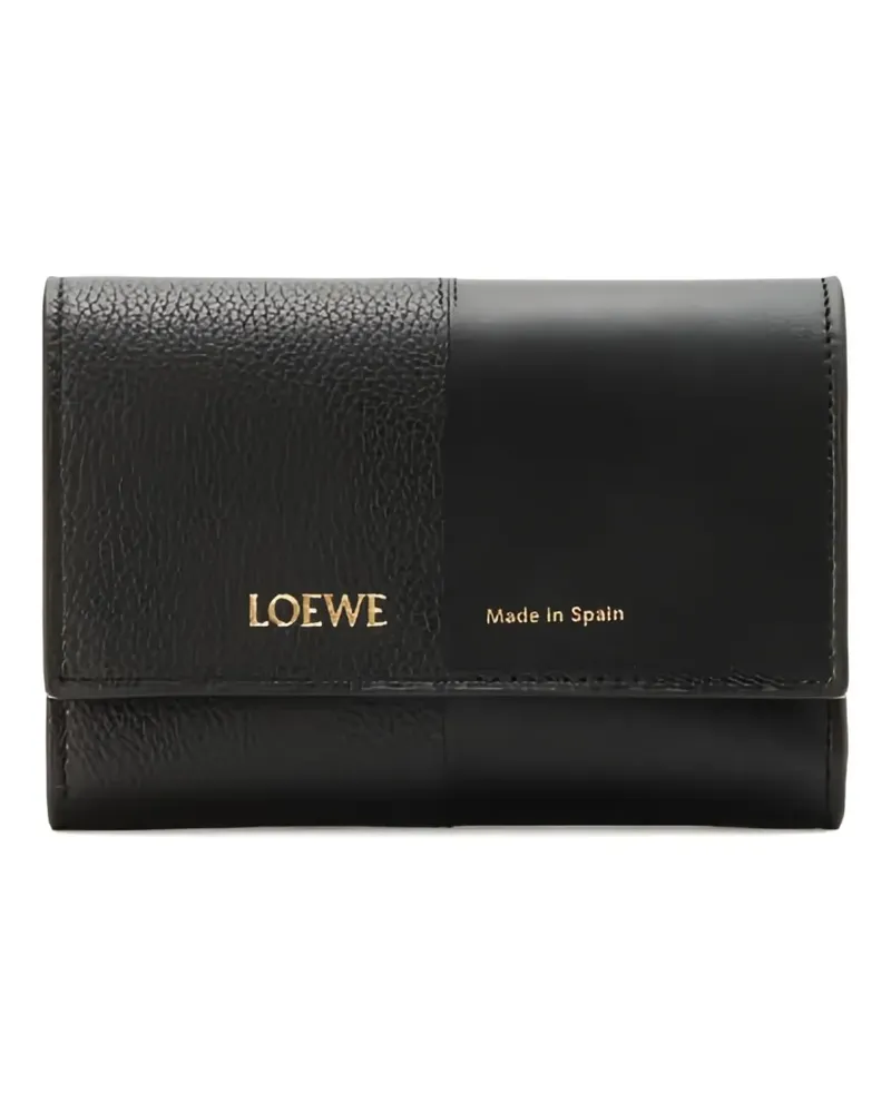Loewe Kleines Portemonnaie - Schwarz Schwarz