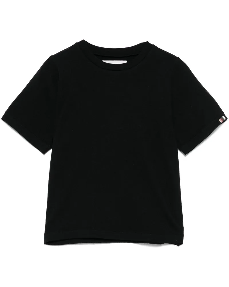 extreme cashmere n°267 Tina T-Shirt - Schwarz Schwarz