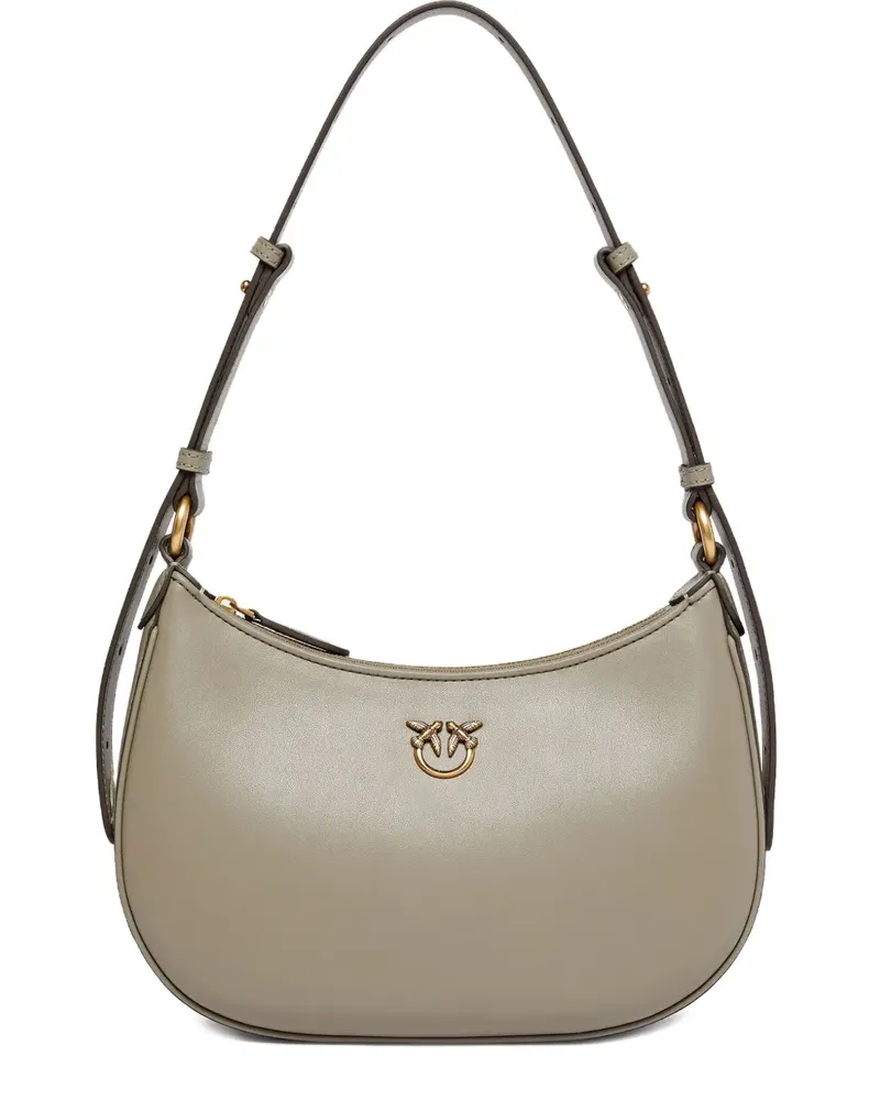 Pinko Mini Half Moon Tasche - Grau Grau