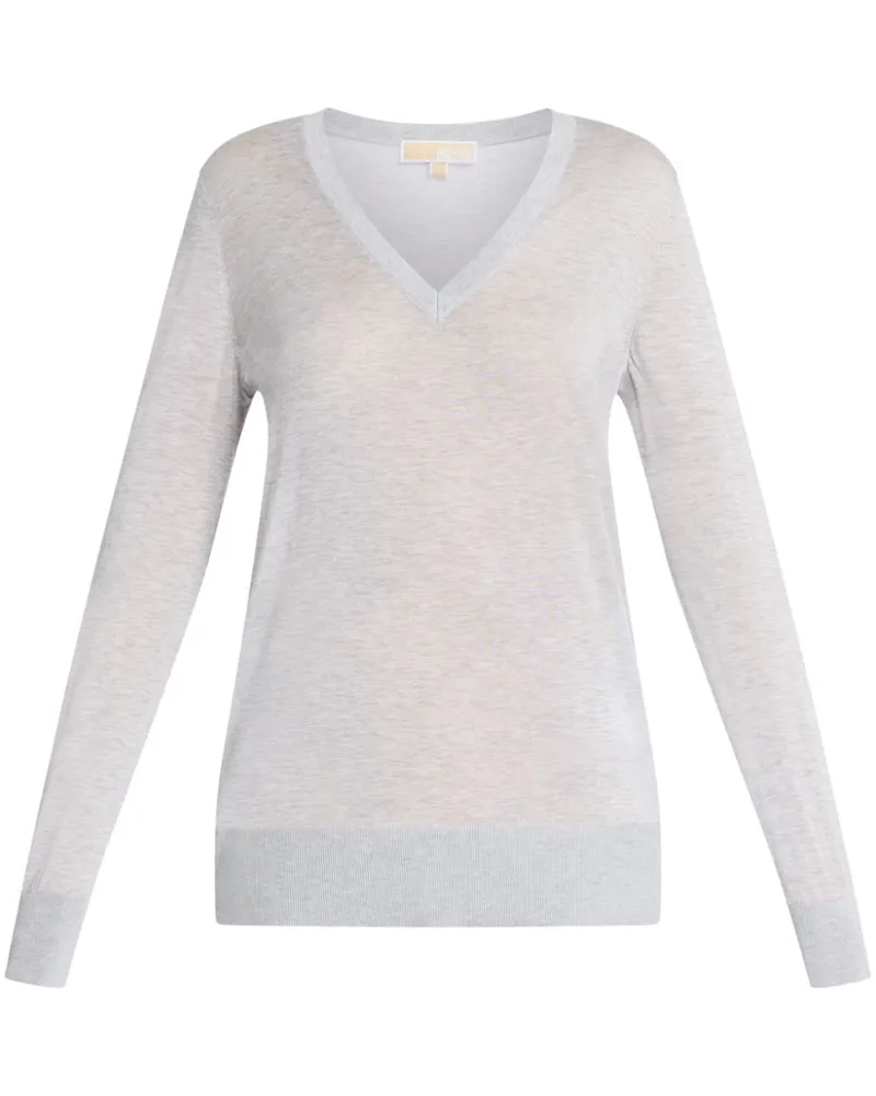 Michael Kors Pullover mit V-Ausschnitt - Grau Grau