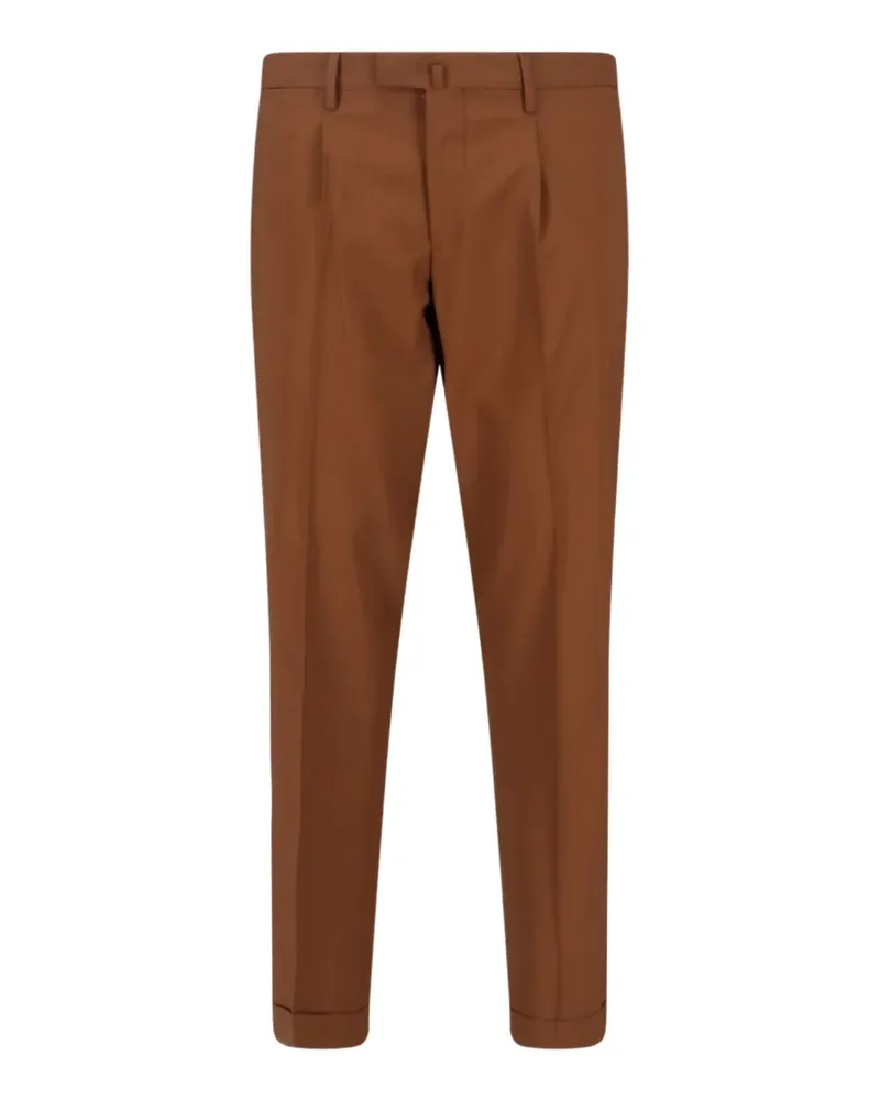 Briglia 1949 belt-loops trousers - Braun Braun