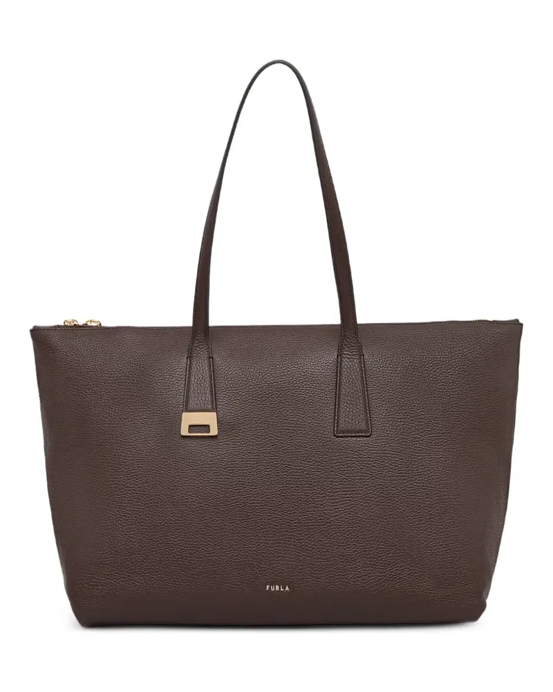 Furla L Olivia Tote Bag - Braun Braun