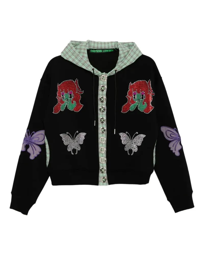CHOPOVA LOWENA Berg Hoodie - Schwarz Schwarz