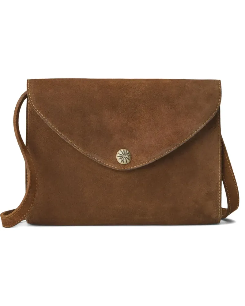 Ralph Lauren Umhängetasche aus Wildleder - Braun Braun