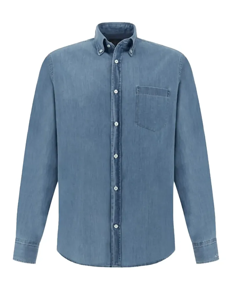 Paul & Shark patch-pocket shirt - Blau Blau
