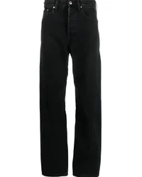 Lanvin Straight-Leg-Jeans mit verdrehter Naht Schwarz