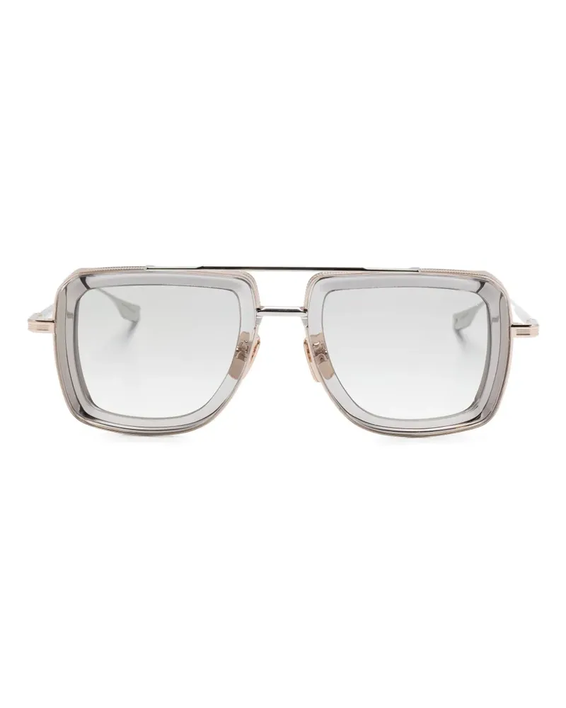 DITA Getönte Pilotenbrille - Silber Silber