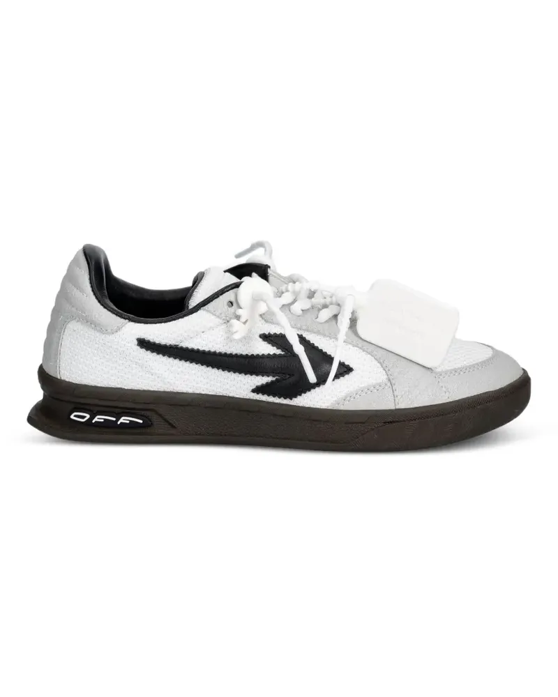 OFF-WHITE End Of Play Arrows-patch zip-tie sneakers - Weiß Weiß