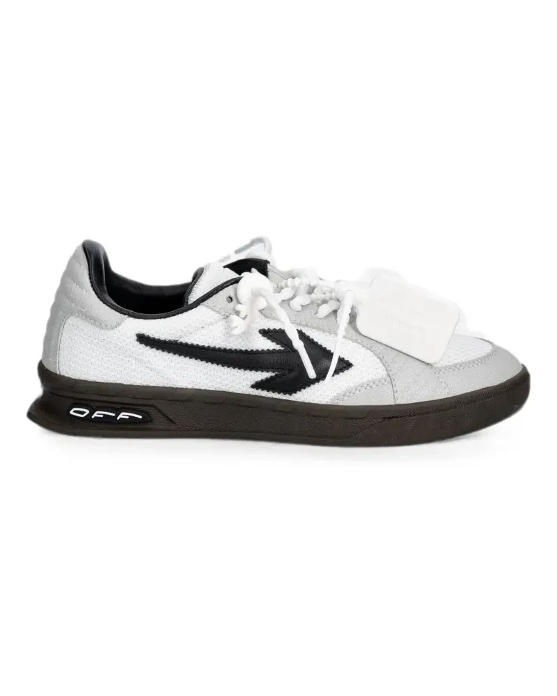 OFF-WHITE End Of Play Arrows-patch zip-tie sneakers - Weiß Weiß