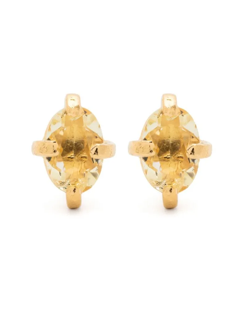 Wouters & Hendrix Les Eternelles citrine earrings Gold