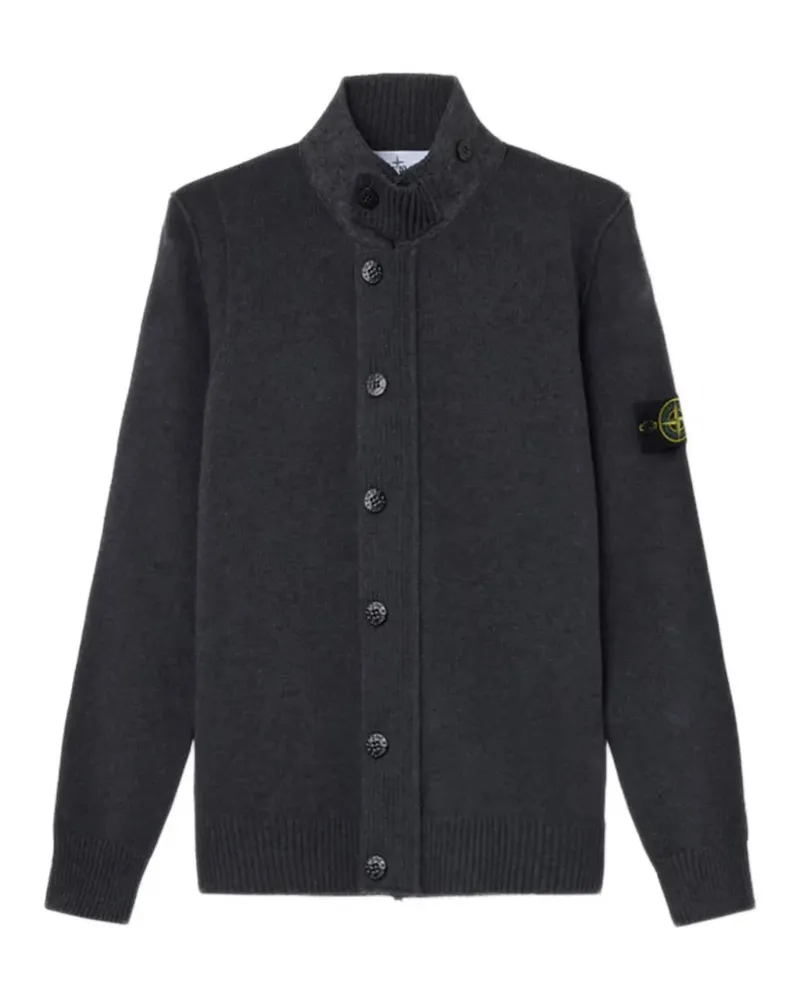 Stone Island 5100047 Pullover aus Lammwolle - Grau Grau