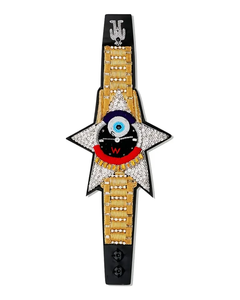 Walter van Beirendonck Armband mit Sternauge - Gelb Gelb
