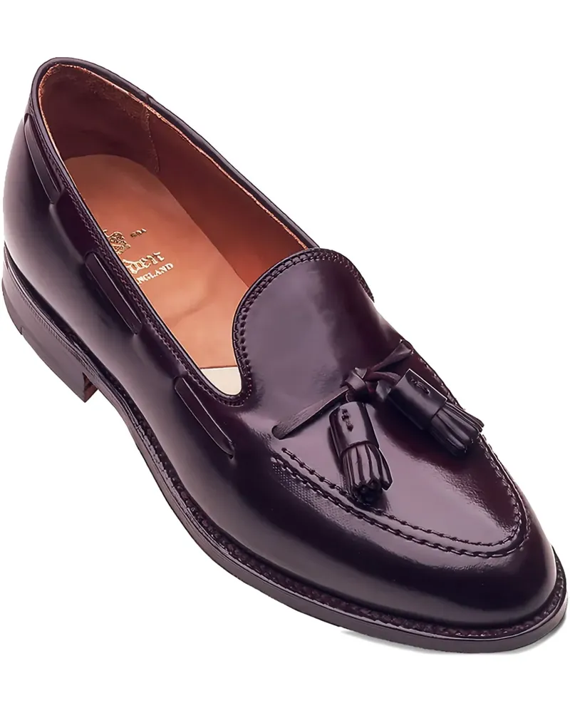 Alden Loafer mit Quasten - Rot Rot