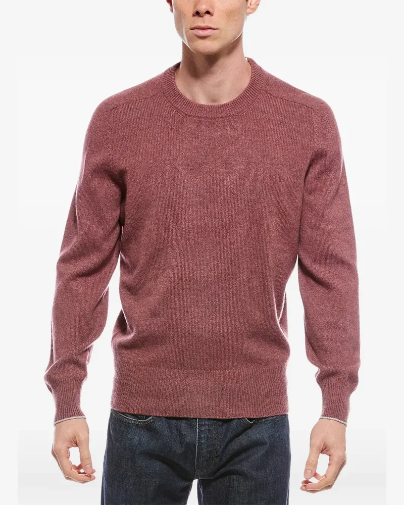 Brunello Cucinelli crew-neck knitted sweater - Rot Rot