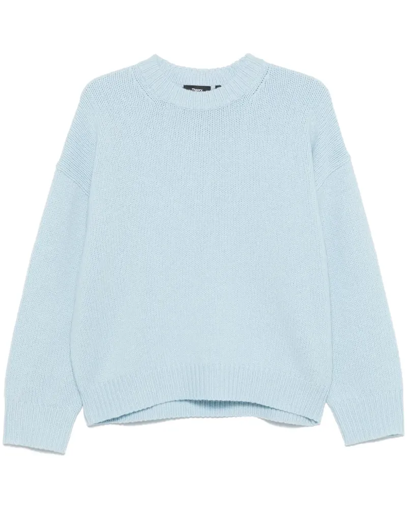 Theory Pullover mit Rundhalsausschnitt - Blau Blau