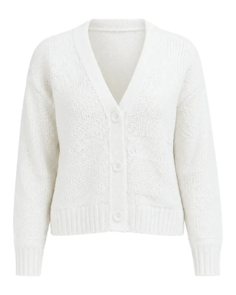 Autumn Cashmere V-neck cardigan - Weiß Weiß