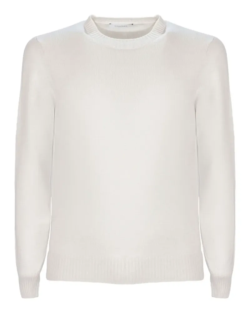 Cruciani crew-neck cashmere sweater - Weiß Weiß