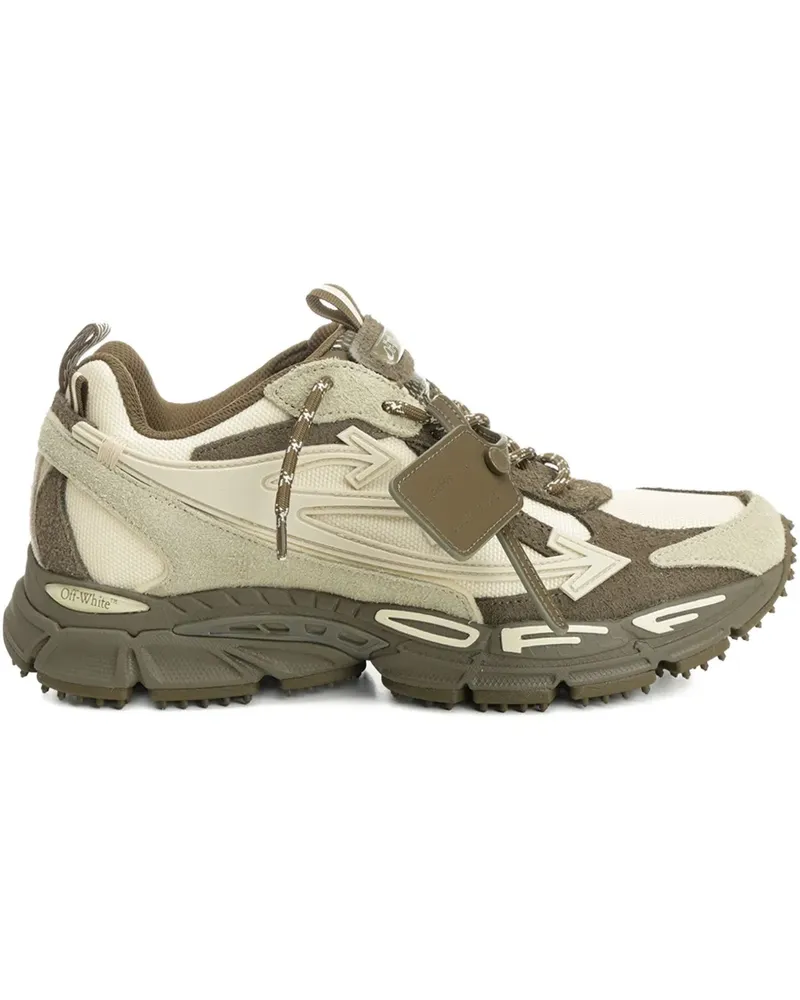 OFF-WHITE Sneakers mit Logo-Print - Nude Nude