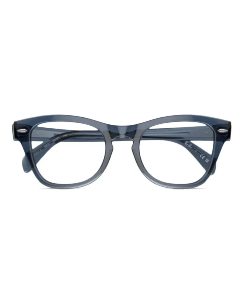 Ray Ban Brille mit Logo - Blau Blau