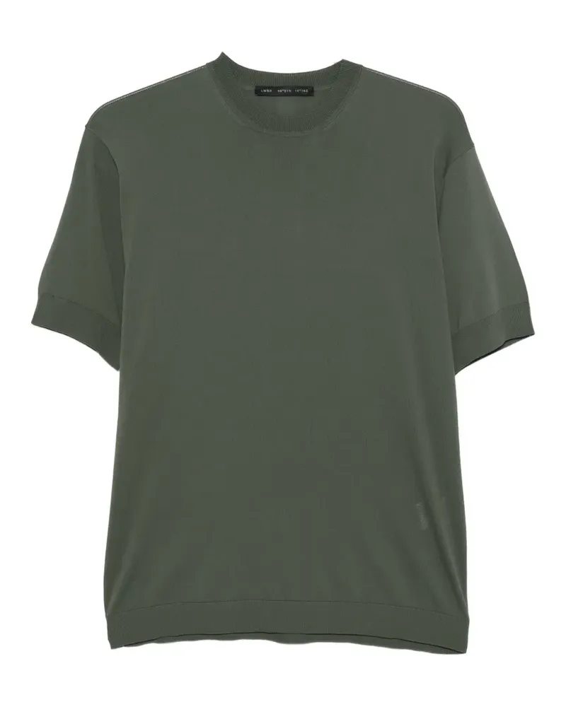 Low Brand fine-knit T-shirt - Grün Grün