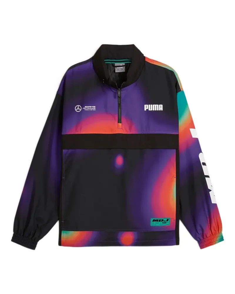 Puma x MAPF1 X MDJ Sweatshirt mit Webmuster - Schwarz Schwarz