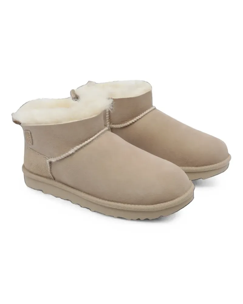 UGG Ultra Mini Bailey suede boots - Nude Nude