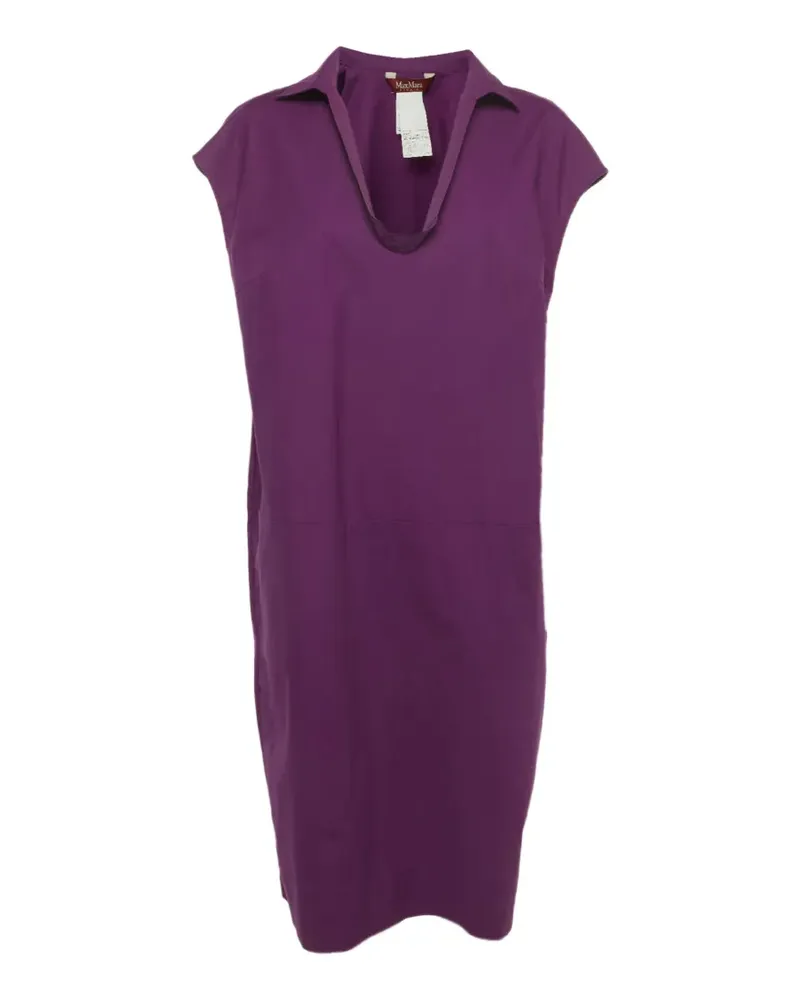 Max Mara sleeveless midi dress - Violett Violett