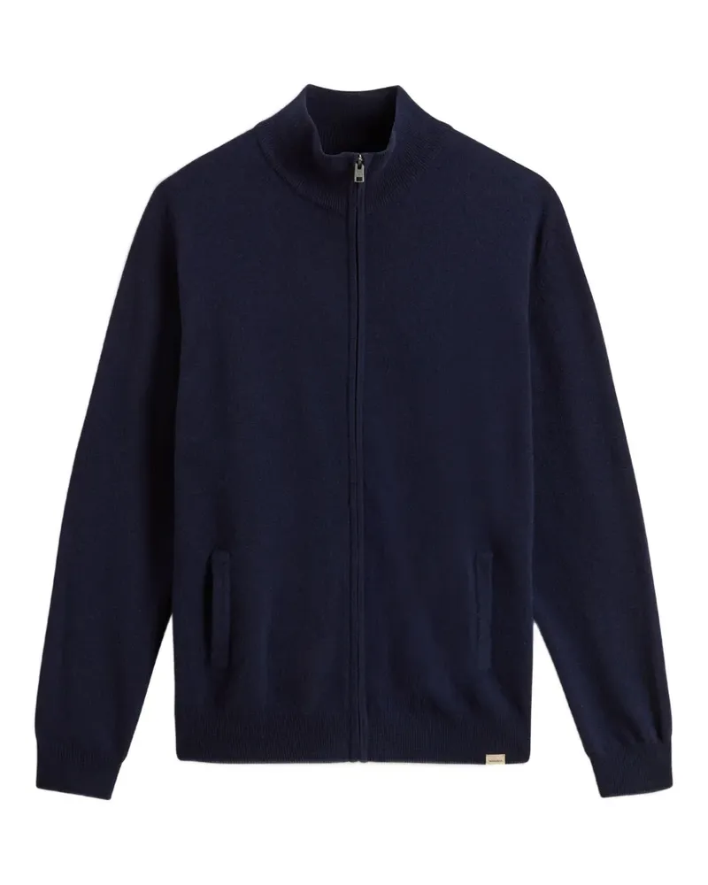 Woolrich Cardigan mit Reißverschluss - Blau Blau