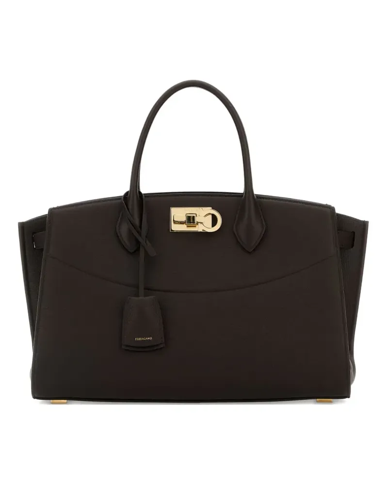 Ferragamo Studio Tote Bag - Braun Braun