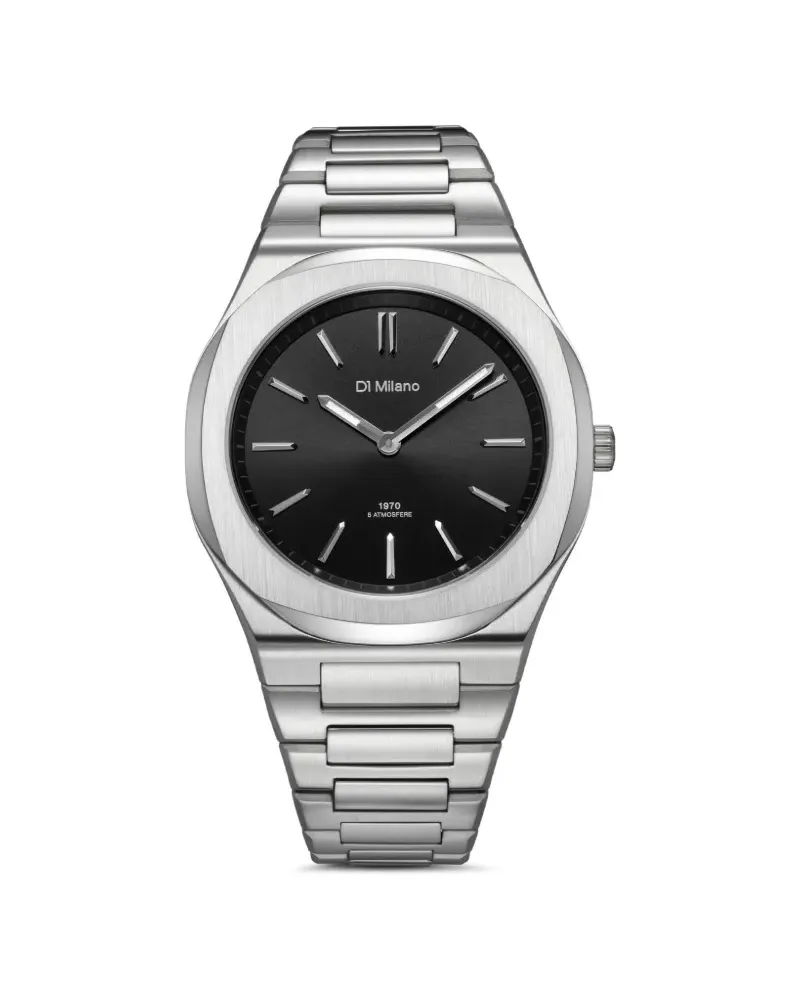 D1 Milano Ultra Thin 39mm - Schwarz Schwarz