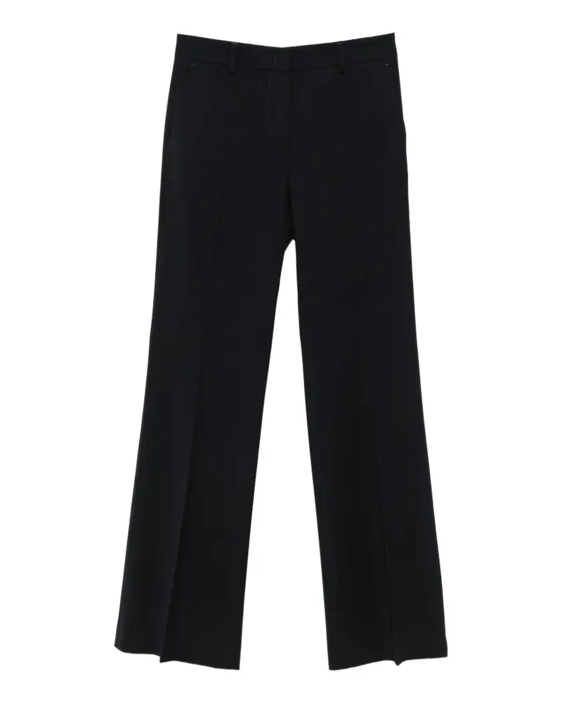 Alberto Biani Klassische Straight-Leg-Hose - Blau Blau