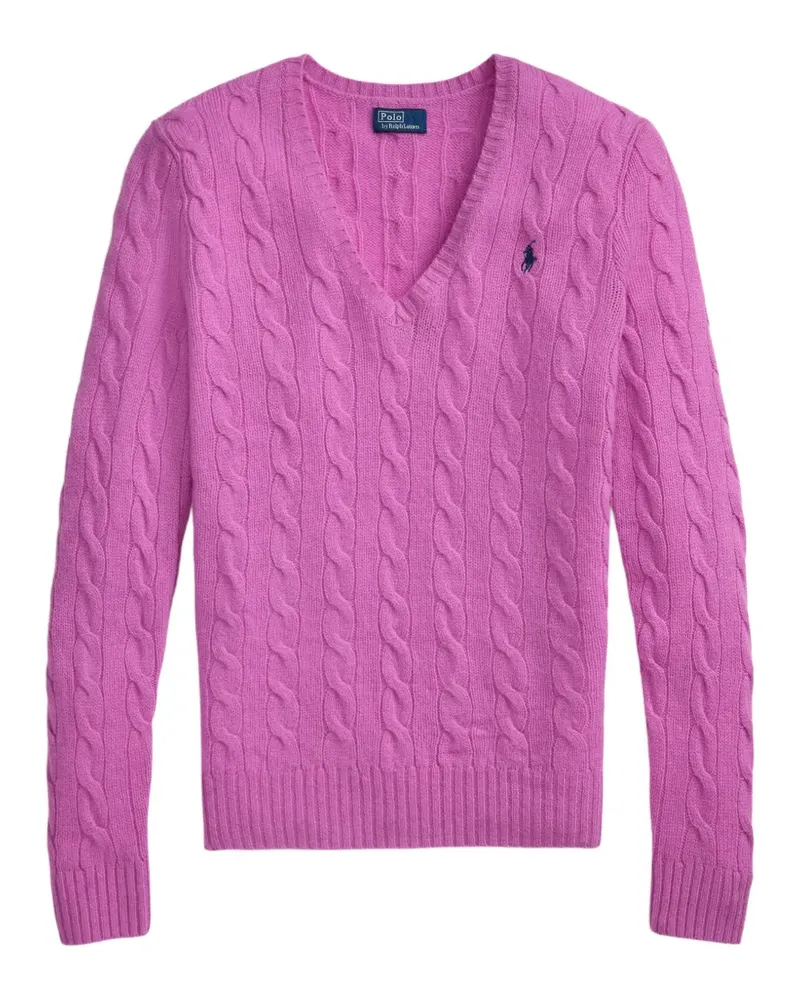 Ralph Lauren Pullover mit Zopfmuster - Rosa Rosa