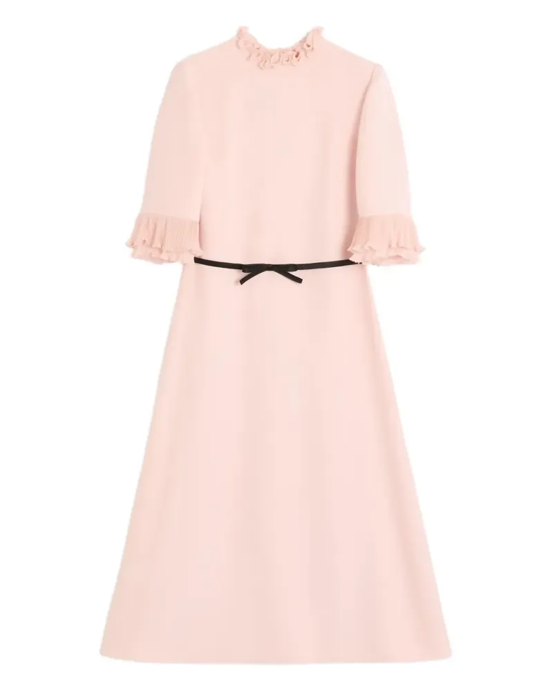 Valentino Garavani Cady Couture Midikleid - Rosa Rosa