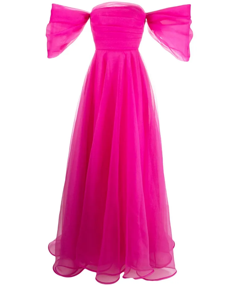 Ana Radu Ausgestelltes Korsett-Kleid - Rosa Rosa