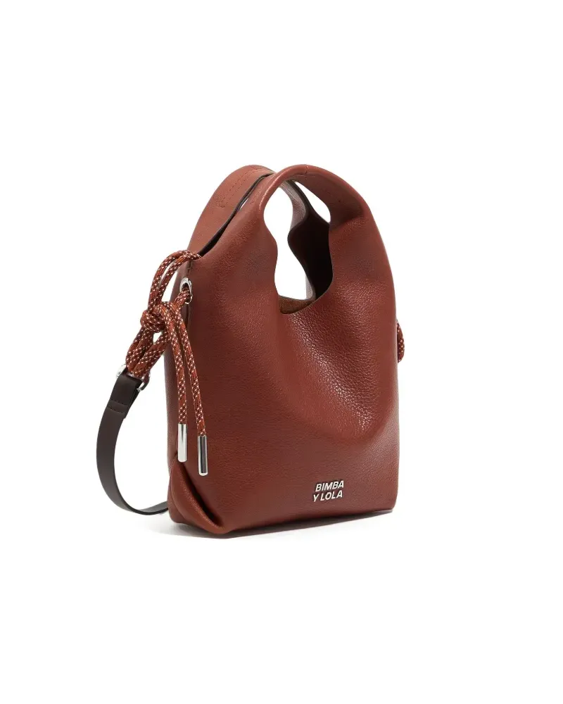 BIMBA Y LOLA Paper Tote Bag - Braun Braun