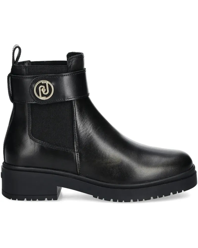 Liu Jo strap-detail boots - Schwarz Schwarz