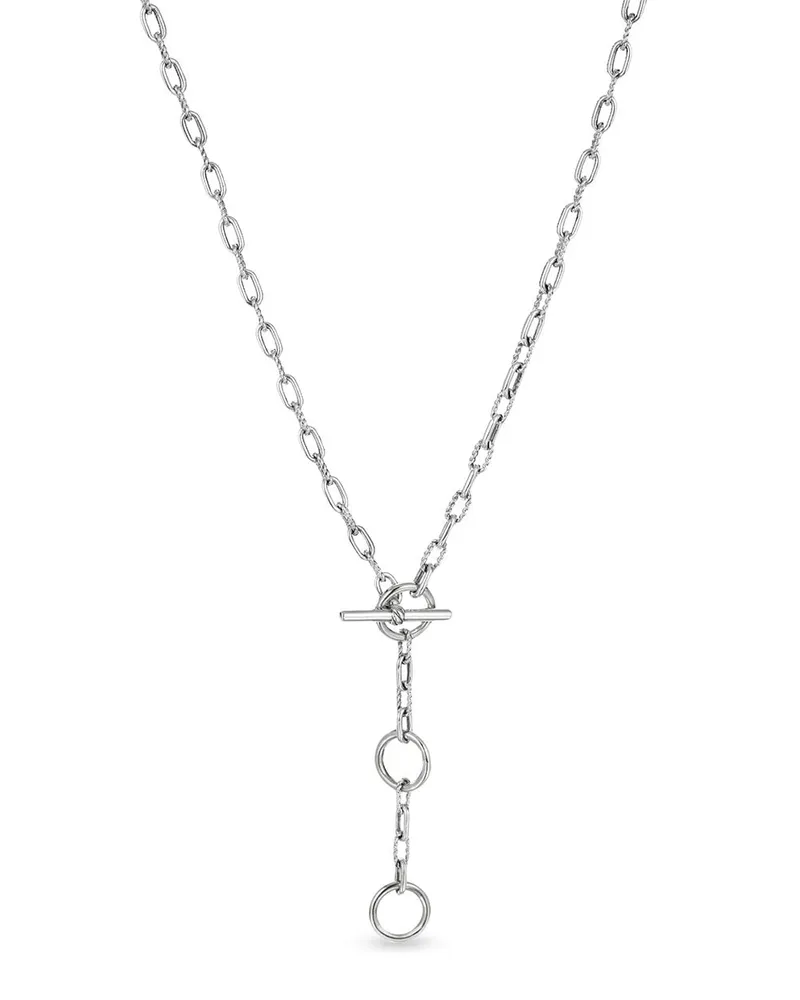 David Yurman Lange Halskette - Silber Silber