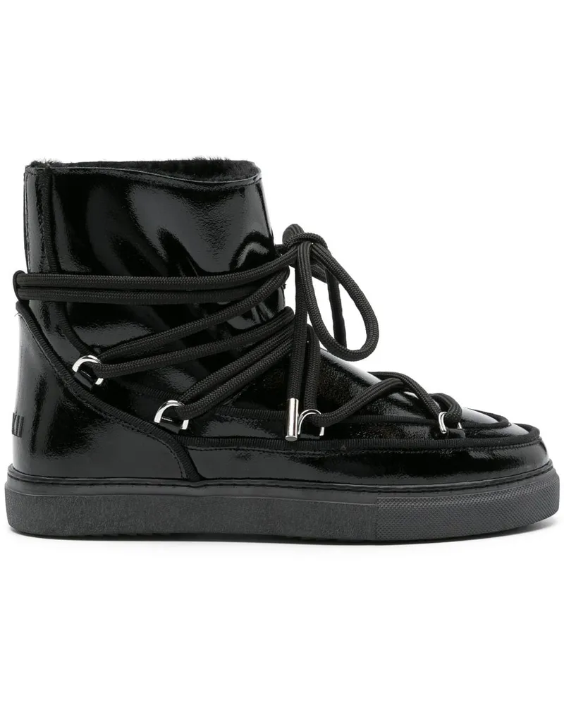 INUIKII Stiefel mit Shearlingfutter - Schwarz Schwarz