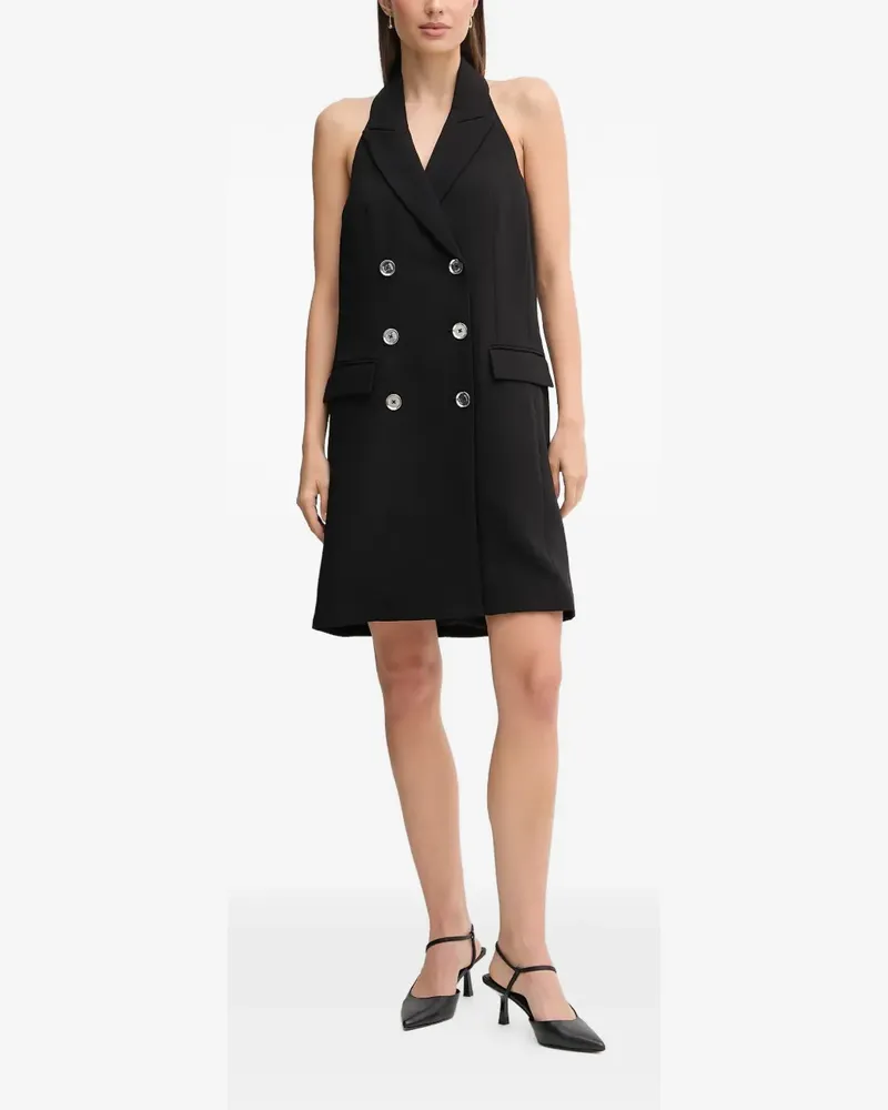 DKNY Minikleid mit Neckholder - Schwarz Schwarz