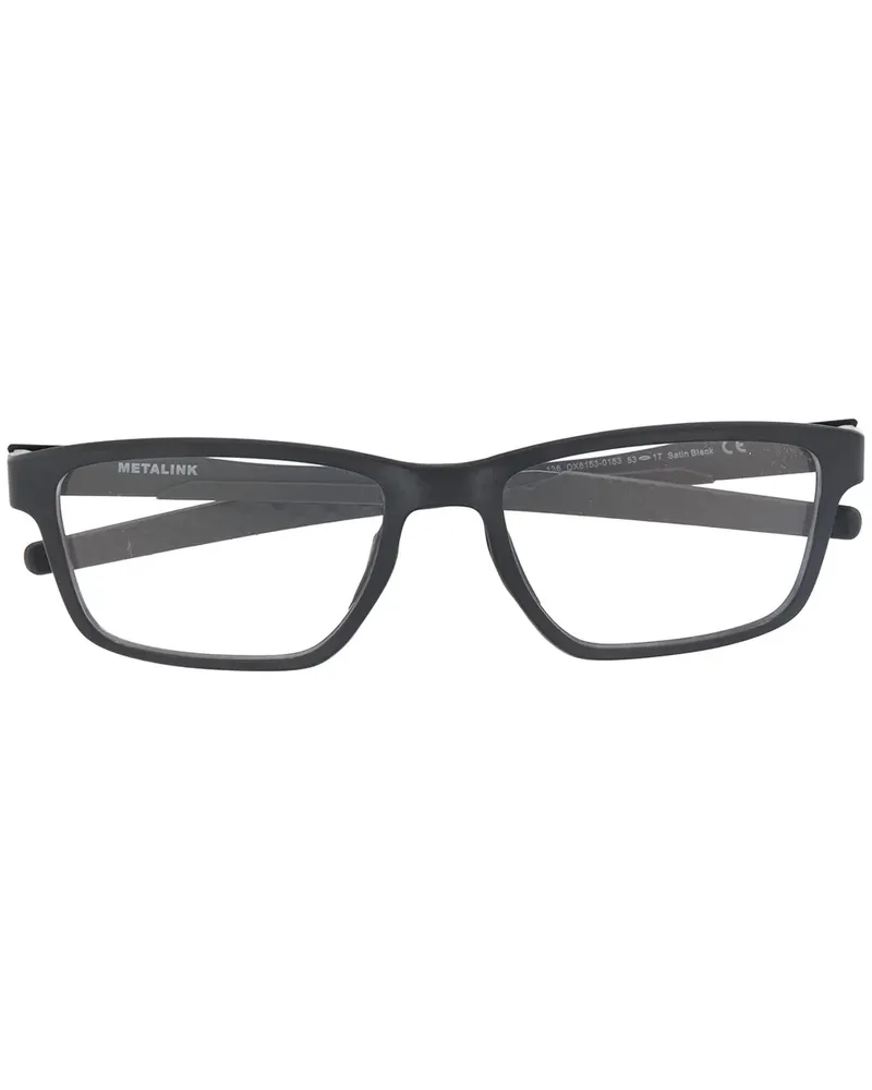 Oakley Brille mit eckigem Gestell - Schwarz Schwarz