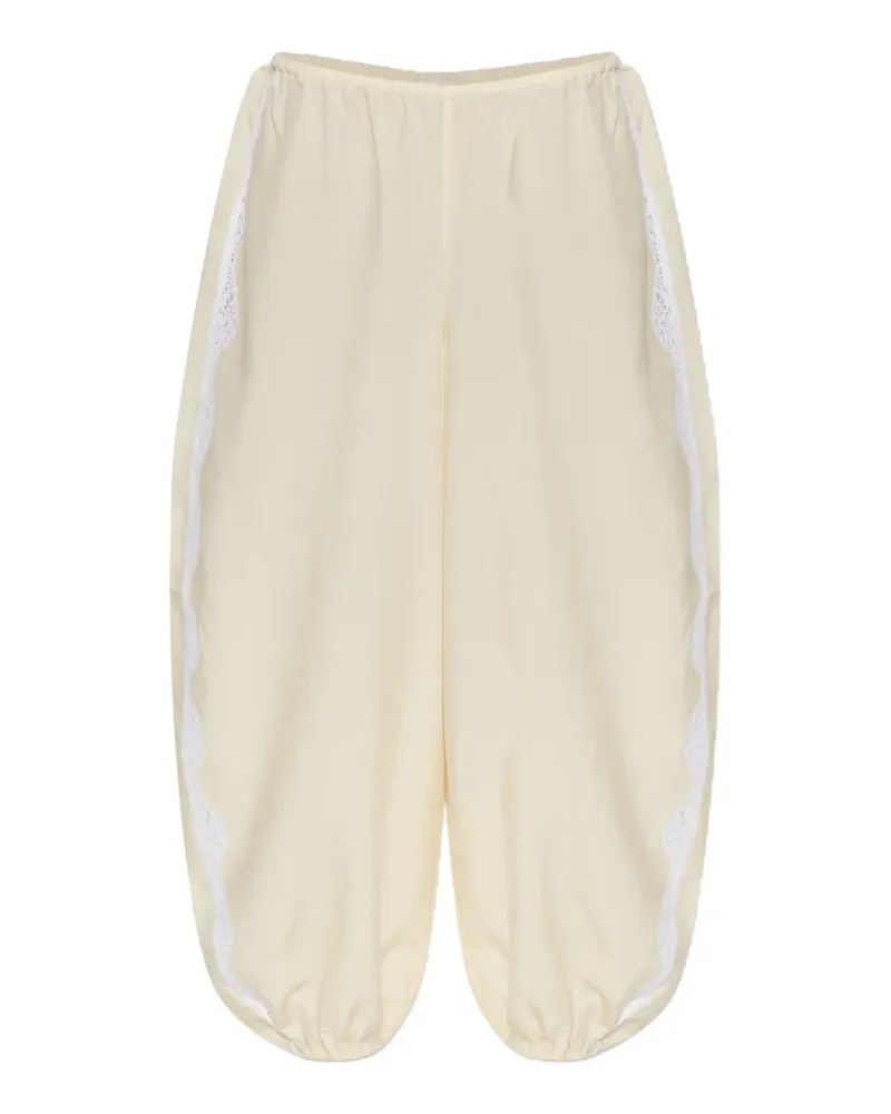 Posse Tabitha Hose mit Spitzenbesatz - Nude Nude