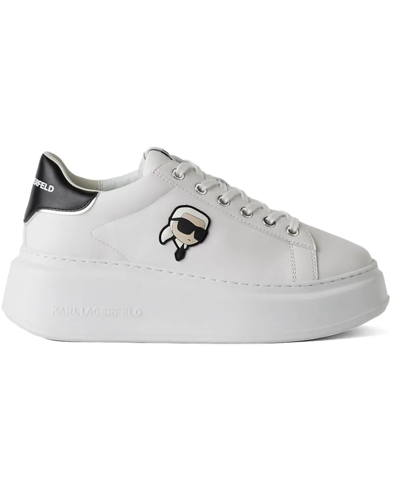 Karl Lagerfeld Ikon NFT Kapri Sneakers - Weiß Weiß