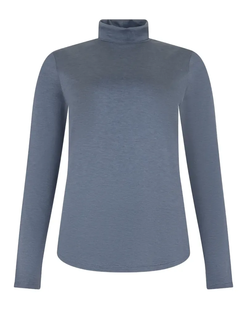 MOORER Lenas-Kc roll-neck long-sleeve T-shirt - Blau Blau