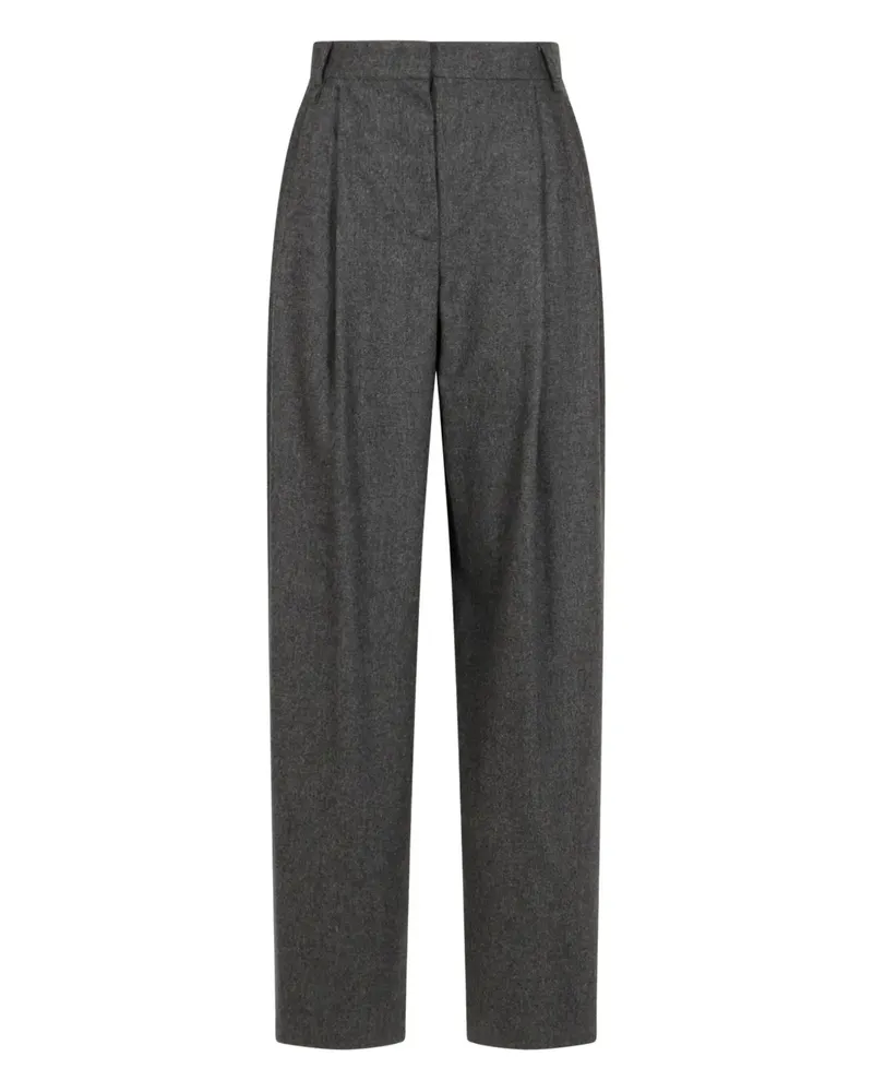Emporio Armani Plissierte Hose - Grau Grau