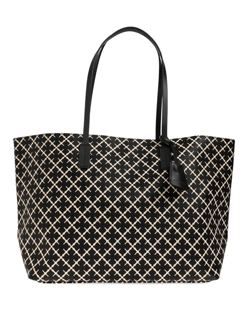 By Malene Birger Abigail printed tote bag - Schwarz Schwarz
