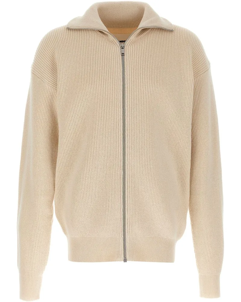 Jil Sander Cardigan aus Baumwolle - Nude Nude