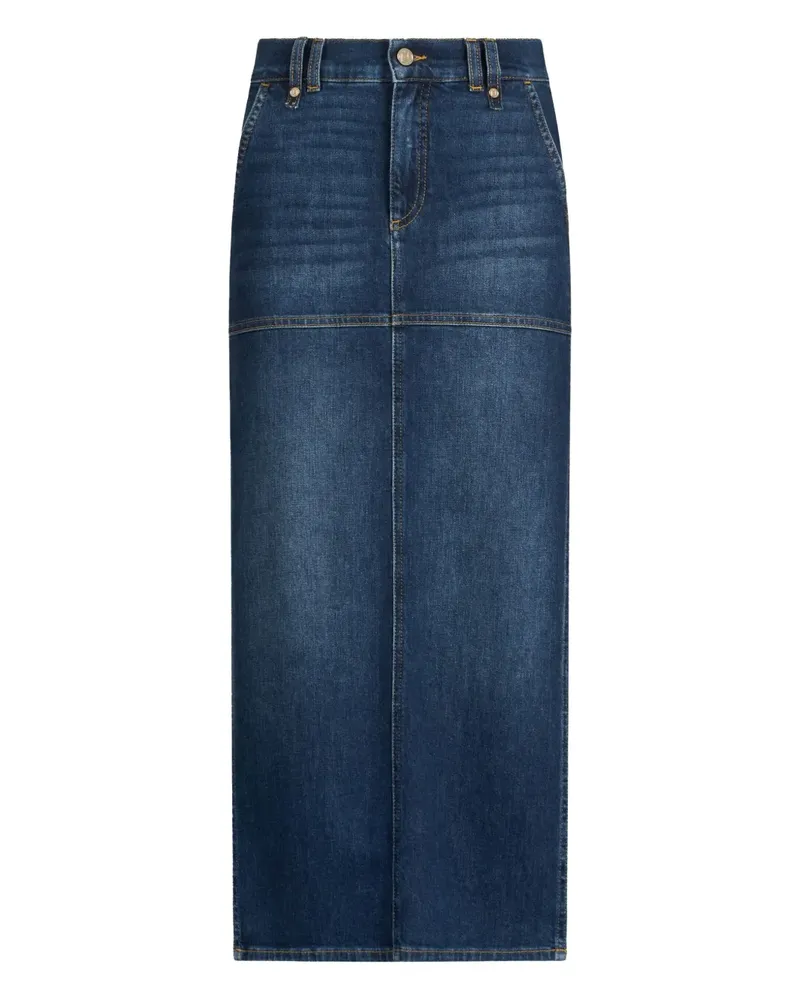 Liu Jo Rock mit Schlitz - Blau Blau