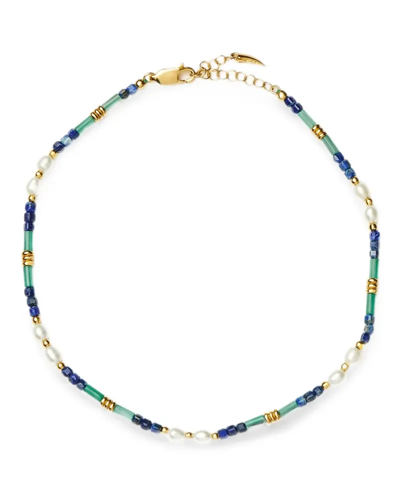 Missoma Fußkette mit Perlen - Gold Gold
