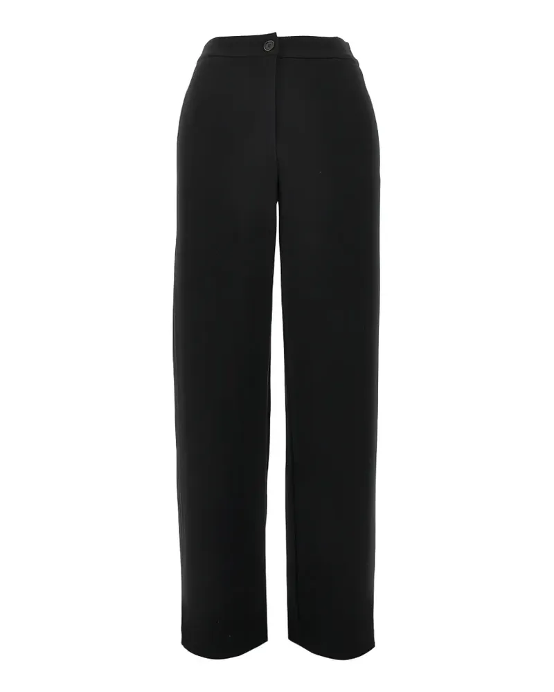 Emporio Armani Hose mit Knöpfen - Schwarz Schwarz