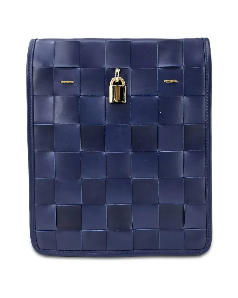 MADISON.MAISON Gewebte Umhängetasche - Blau Blau